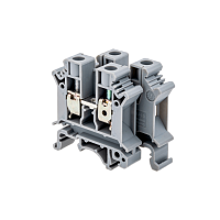 Клемма винтовая проходная, 10 мм2, серая MTU-10 | код 54690 | MEYERTEC