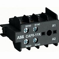 Дополнительный контакт CAF6-11E фронтальной установки для миниконтактров K6, В6, В7 |  код. GJL1201330R0002 |  ABB