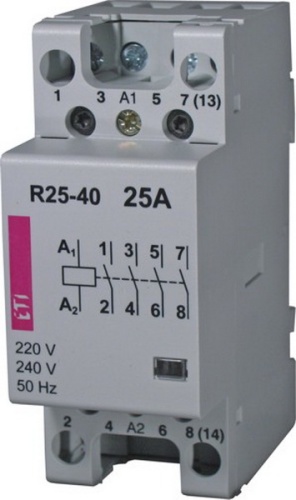 Контактор R 25-13 24V AC 25A (AC1) | код 002462331 | ETI