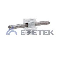 Держатель проводника круглого 6-8 мм прозрачный, высота 16 мм, пластик | код 91005 | ЕЗЕТЕК