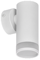 Светильник 4008 настенный GU10 белый IEK | код LT-UBB0-4008-GU10-1-K01 | IEK
