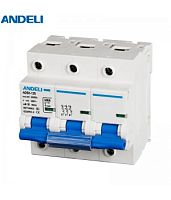 Авт. выкл. ADB3-125 3P 100A 6KA х-ка C (ANDELI) | код ADL01-653 | ANDELI