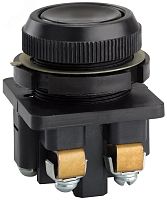 Кнопка КЕ-011/1 2з цилиндр 10А 660В IP40 черн. | код. ET507206 | Электротехник