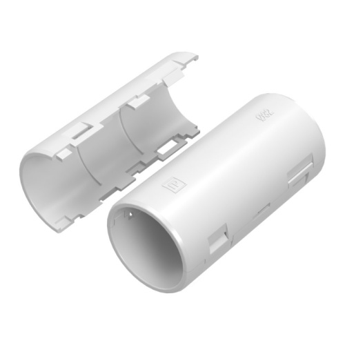 Муфта разборная d32 мм белая (5шт/210шт уп/кор) Промрукав | код PR13.02516 | ПРОМРУКАВ