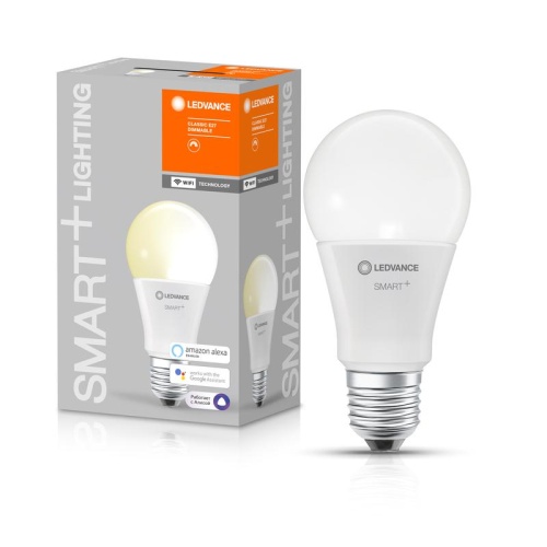Лампа светодиодная SMART+ WiFi Classic Dimmable 75 9.5Вт/2700К E27 | код 4058075485419 | LEDVANCE Лампа светодиодная SMART+ WiFi Classic Dimmable 75 9.5Вт/2700К E27 | код 4058075485419 | LEDVANCE