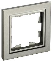 BRITE Рамка 1-местная РУ-1-БрШ шампань | код BR-M12-K37 | IEK