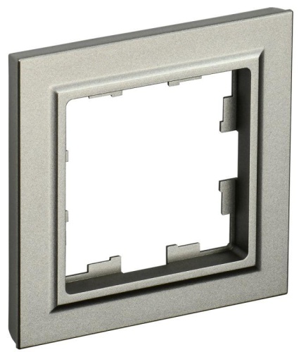 BRITE Рамка 1-местная РУ-1-БрШ шампань | код BR-M12-K37 | IEK