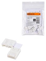 Коннектор для жесткого L-соединения двух светодиодных лент шириной 8 мм, TDM | код SQ0331-0350 | TDM