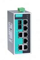 Коммутатор EDS-208A-M-SC 8 port switch, 7 x 10/100 TX, 1 x 100 FX (multimode), dual power | код 00-06011183 | MOXA