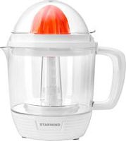 Соковыжималка цитрусовая Starwind SJ1241 30Вт рез.сок.:1200мл. белый/прозрачный | код 1489310 | STARWIND