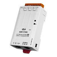 tGW-735 CR Tiny Modbus/TCP to RTU/ASCII gateway with PoE and 3 RS-485 Ports (RoHS) | код 00-06074220 | ICP DAS