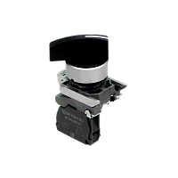 Переключатель на 2 положения с возвратом, длинная ручка, 1NO, IP65, металл MTB4-BJ41 | код 137148 | MEYERTEC