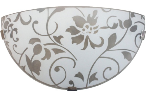 Светильник НББ-21-60 М19 Эрика 300/2 матовый белый /клипсы штамп металлик индивидуальная упаковка | код. 1005205672 | ЭЛЕТЕХ