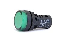 Лампа сигнальная компактная ф22 LED 230В зеленая IP44 | код LS-3-22D/G220 | Engard