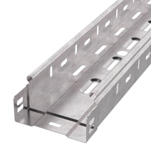 Лоток перфорированный 100х100х3000 (0,55 мм) (6 м/уп) ЭлектроЛоток | код PR08.0004 | ПРОМРУКАВ Лоток перфорированный 100х100х3000 (0,55 мм) (6 м/уп) ЭлектроЛоток | код PR08.0004 | ПРОМРУКАВ