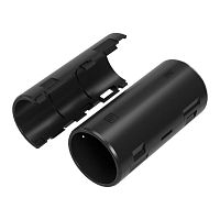 Муфта разборная d32 мм атмосферостойкая черная (5шт/210шт уп/кор) Промрукав | код PR13.0436 | Промрукав