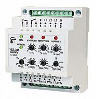 Универсальный Блок Защиты Электродвигателя УБЗ-301 (63-630А)-100, 380В, Ном. ток двигателя -63-630 А (трансформаторы тока (Т/Т) в комплекте) Диаметр диф. трансформатора (d=100мм) | код 3425663301-100 | Новатек-Электро