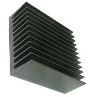 Радиатор охлаждения RUICHI BLA295-150, алюминиевый | код 65604 | Ruichi