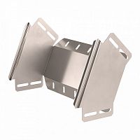 Угол вертикальный внешний 90 градусов Стандарт INOX (AISI 409) 300х100 Промрукав | код PR16.3059 | ПРОМРУКАВ