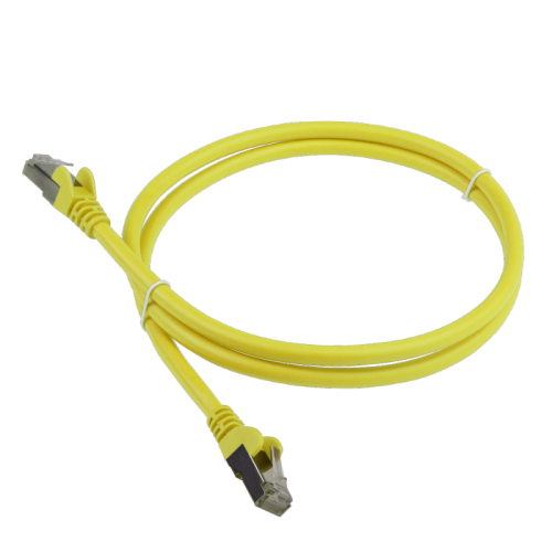 Патч-корд LANMASTER LSZH FTP кат.6, 2.0 м, желтый | код LAN-PC45/S6-2.0-YL | LANMASTER Патч-корд LANMASTER LSZH FTP кат.6, 2.0 м, желтый | код LAN-PC45/S6-2.0-YL | LANMASTER