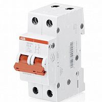 Рубильник 2пол. SHD202/25 рычаг крас. | код. SHD202/25 | ABB