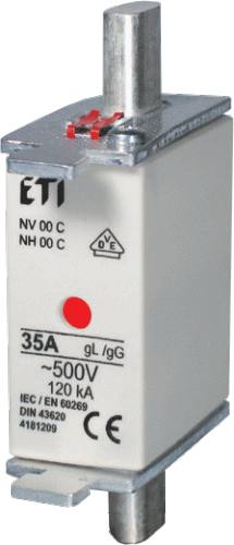 Предохранитель NH-000/gG 20A 690V KOMBI | код 004181306 | ETI Предохранитель NH-000/gG 20A 690V KOMBI | код 004181306 | ETI