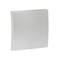 Валенсия лицевая панель выключателя 1-кл, 10А сталь PROxima | код ESV10-L-021-30 | EKF