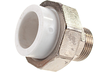 Муфта полипропиленовая PPR разъемная НР 25 х 3/4' | код 9800002534 | Политэк
