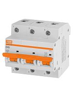 Авт. выкл. ВА47-100 3Р 6А 10кА х-ка D TDM | код SQ0207-0142 | TDM