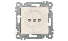 Rita - Розетка 2P+E, защ. шторки, белая | код 2200-605-0201 | Mutlusan