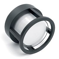 Светильник светодиодный уличный ДБУ-12w 4000К IP54 черный | код 6349 | Feron