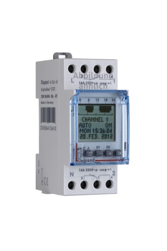 Таймер мультифункциональный 2 выхода 24В | код 412643 | Legrand Таймер мультифункциональный 2 выхода 24В | код 412643 | Legrand
