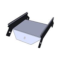 Угол для лотка вертикальный внешн. 90град. 50x50мм плоский EKF vo905050-FL