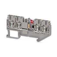 311 219, Пружинная клемма серии SRD 2,5CLD-220VDC (Серый) | код 0.0.0.3.11219 | KLEMSAN