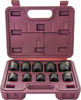 ISS01210 Набор головок торцевых ударных 1/2DR, 10-24 мм, 10 предметов | код ISS01210 | Thorvik