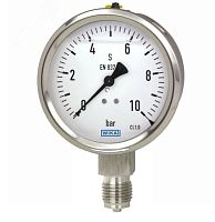 Манометр стандартного исполнения радиальный 233.50.100 0…16 бар М20х1.5 200 гр. кл.1.0 гидрозаполненный | код 36785429 | WIKA