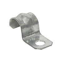 Скоба металлическая однолапковая d12-13 мм (10 шт) PROxima | код sm-1-12-13-r | EKF