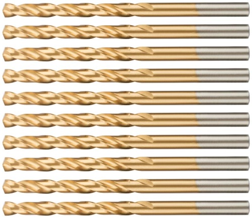 Сверло по металлу Cutop Profi с титановым покрытием, 5.5х93 мм (10 шт) | код 52-448 | FIT фото 5
