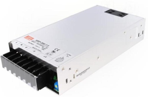 Источник питания AC-DC, 300Вт, вход 85…264V AC, 47…63Гц /120…370В DC, выход 7,5В/0…40A, рег. вых=±15%Uном, изоляция 3000В AC, в кожухе 199х105х41мм, -30…+70С, c корректором коэф. мощности | код HRP-300-7.5 | MeanWell Источник питания AC-DC, 300Вт, вход 85…264V AC, 47…63Гц /120…370В DC, выход 7,5В/0…40A, рег. вых=±15%Uном, изоляция 3000В AC, в кожухе 199х105х41мм, -30…+70С, c корректором коэф. мощности | код HRP-300-7.5 | MeanWell
