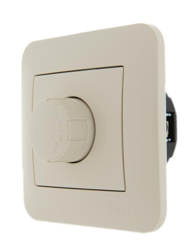 Механизм светорегулятора СП Karina для LED ламп крем. LEZARD 707-0388-163 фото 4