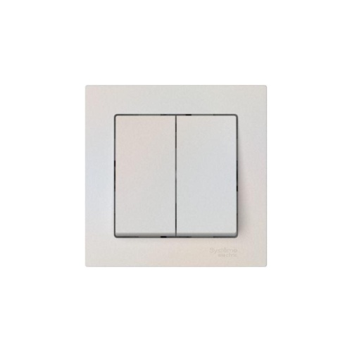 ATLASDESIGN 2-клавишный ВЫКЛЮЧАТЕЛЬ, сх.5, 10АХ, в сборе, быстрозажимные клеммы, ЖЕМЧУГ | код ATN000452S | Systeme Electric фото 4 ATLASDESIGN 2-клавишный ВЫКЛЮЧАТЕЛЬ, сх.5, 10АХ, в сборе, быстрозажимные клеммы, ЖЕМЧУГ | код ATN000452S | Systeme Electric фото 4