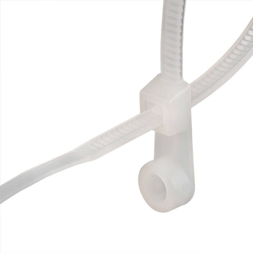 Стяжка нейлоновая КСО 5х220 (бел) (100шт) | код 80530 | КВТ Стяжка нейлоновая КСО 5х220 (бел) (100шт) | код 80530 | КВТ