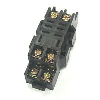 Колодка для реле RUICHI PTF08A-01 колодка для 13F-1(2), 8 клемм | код 59083 | Ruichi