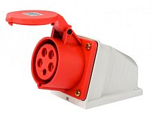 Розетка стац. 3Р+РЕ+N 32А 380В IP44 РС-103 | код 26195DEK | DEKraft