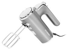 Миксер ручной Hyundai HYM-H5691 600Вт серебристый | код 1375300 | HYUNDAI