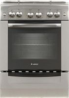 Плита Газовая Gefest 6100-02 0004 нержавеющая сталь (стеклянная крышка) реш.чугун | код 281088 | GEFEST