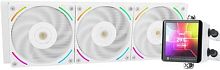 Система водяного охлаждения Thermalright Frozen Vision 360 ARGB Soc-AM5/AM4/1151/1200/2066/2011/1700 белый 4-pin 27dB Al LCD Ret (F-VISION-360-WH) | код 2059229 | THERMALRIGHT