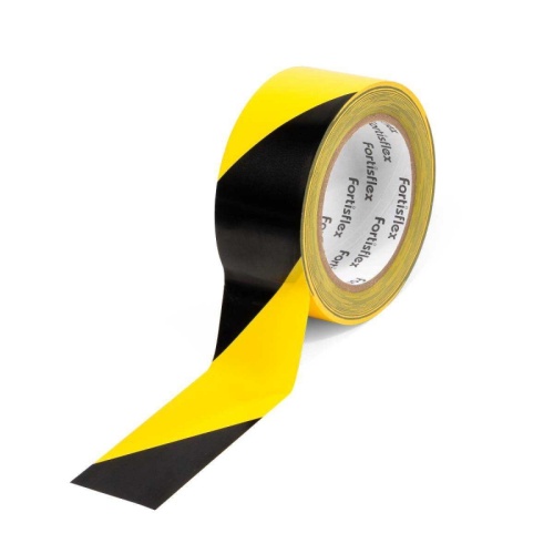 Лента клейкая разметочная ЛКР-50 (33 м) (Fortisflex) | код 83582 | Fortisflex