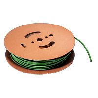 Термоусадочная трубка без клеевого слоя RUICHI, коэффициент усадки 2:1, катушка 100 м, диаметр 8 мм, зеленая | код 60673 | Ruichi