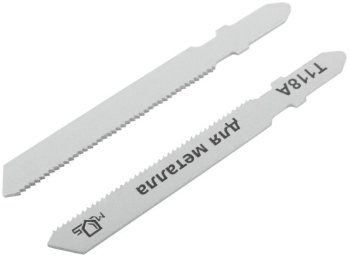 Полотна для лобзика, T118A, по металлу, HSS, 75 мм, 2 шт. | код 40818М | FIT фото 2 Полотна для лобзика, T118A, по металлу, HSS, 75 мм, 2 шт. | код 40818М | FIT фото 2